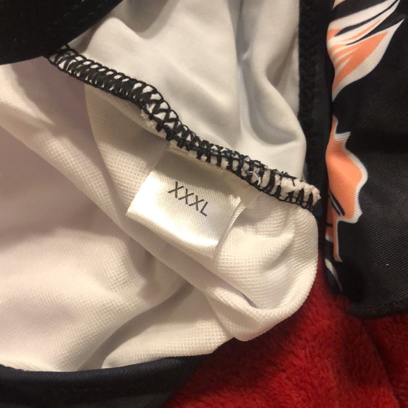 TANKINI BOY SHORT BATHING SWIM SUIT Adjustable straps padded built in bra - Picture 9 of 9